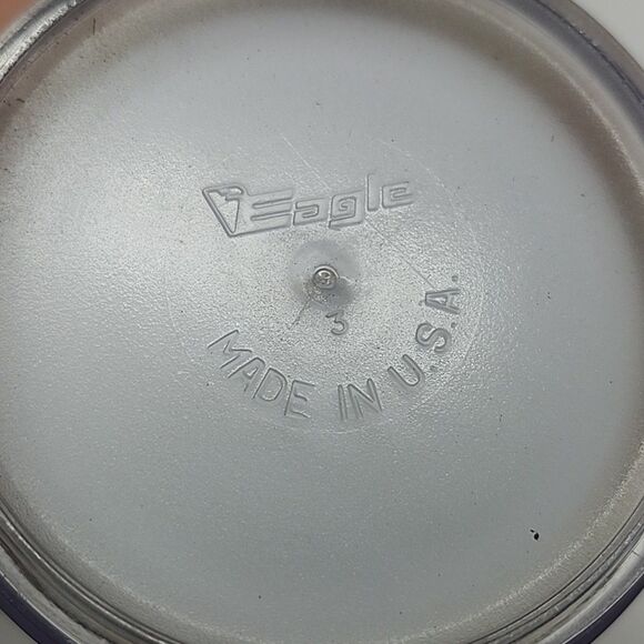 Rare Vintage Pepsi Plastic Coffee Cups Mugs Set of 3  Made In USA - Picture 6 of 11